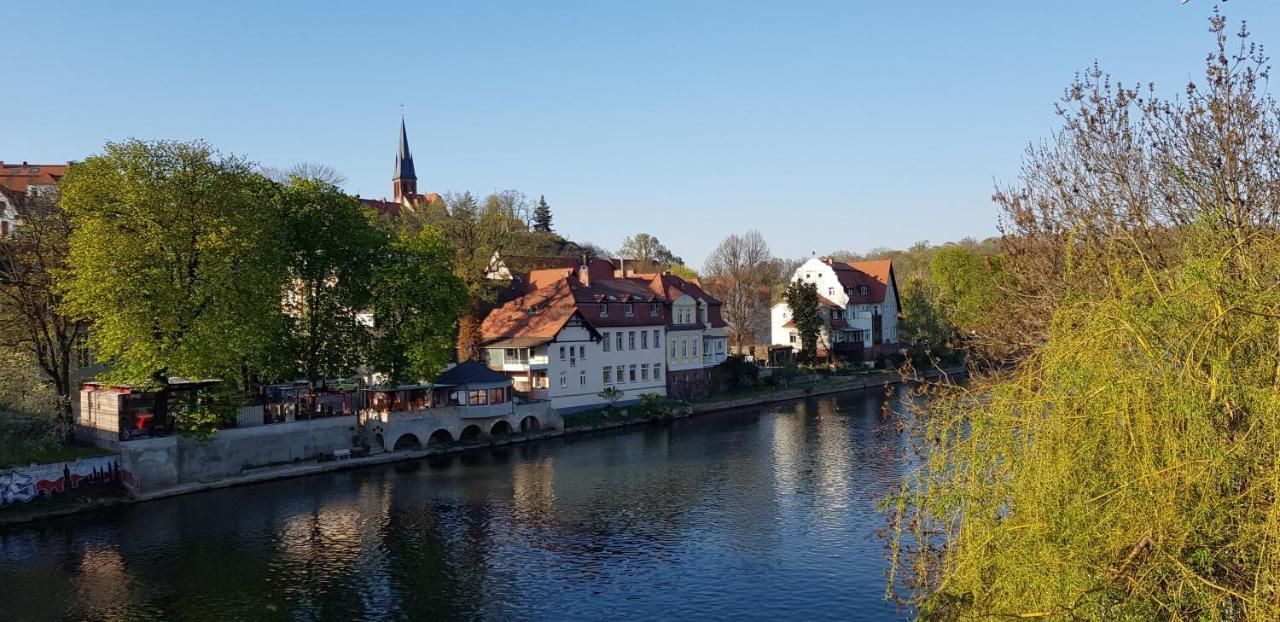 Tipp - Halle Idyllisch Am Fluss Krollwitz Exterior photo